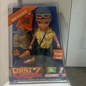 Bratz Boyz Cameron Doll NWT 2003